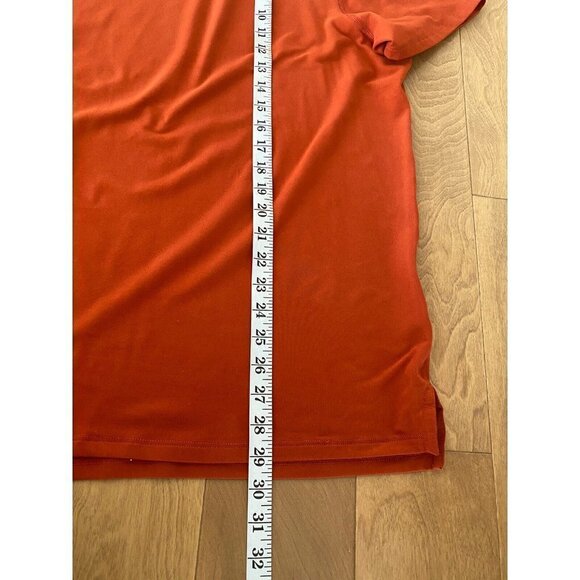 All In Motion Men’s Short Sleeve Crewneck Wicking T-Shirt Size XL Orange - Picture 9 of 9